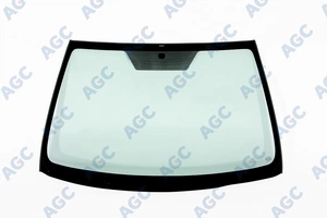 TOYOTA COROLLA 2007- Стекло лобовое зеленое, молдинг от Уценка