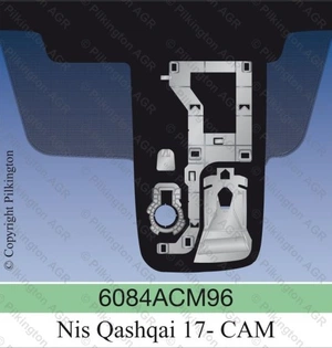 NISSAN QASHQAI P32S 2018- Стекло лобовое акустическое, камера, полный обогрев, ДД от Fuyao