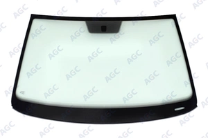 VOLKSWAGEN POLO V 4D СЕД/3D/5D ХБ 2009- лобовое стекло (квадратный пятак), нижний молдинг от Fuyao