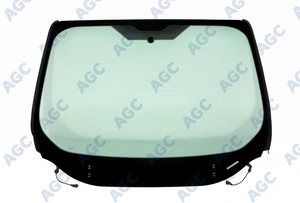 FORD KUGA 2012- СТЕКЛО ВЕТРОВОЕ ЗЕЛЕНОЕ + ШУМОИЗОЛЯЦИЯ -С ПОЛНЫМ ОБОГРЕВОМ-VIN ОКНО-ИНКАПСУЛЯЦИЯ от AGC