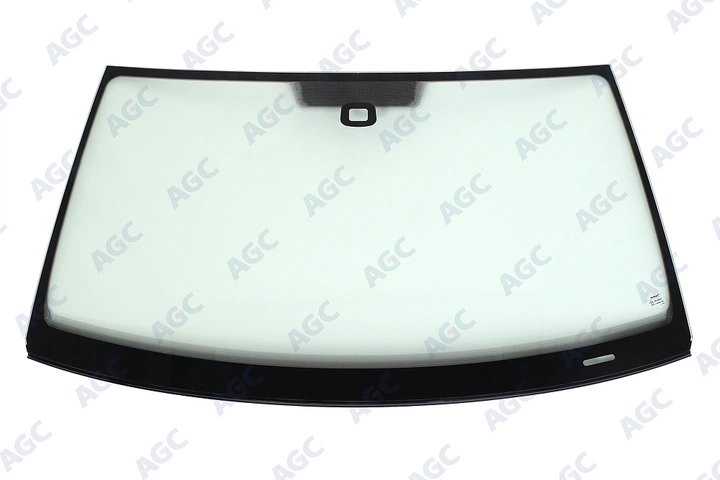 VOLKSWAGEN TIGUAN 2007- стекло лобовое зеленое-место по датчик дождя, VIN, нижний молдинг от BGW