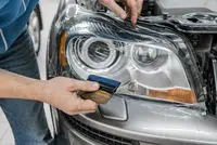 Бронирование фар автомобиля