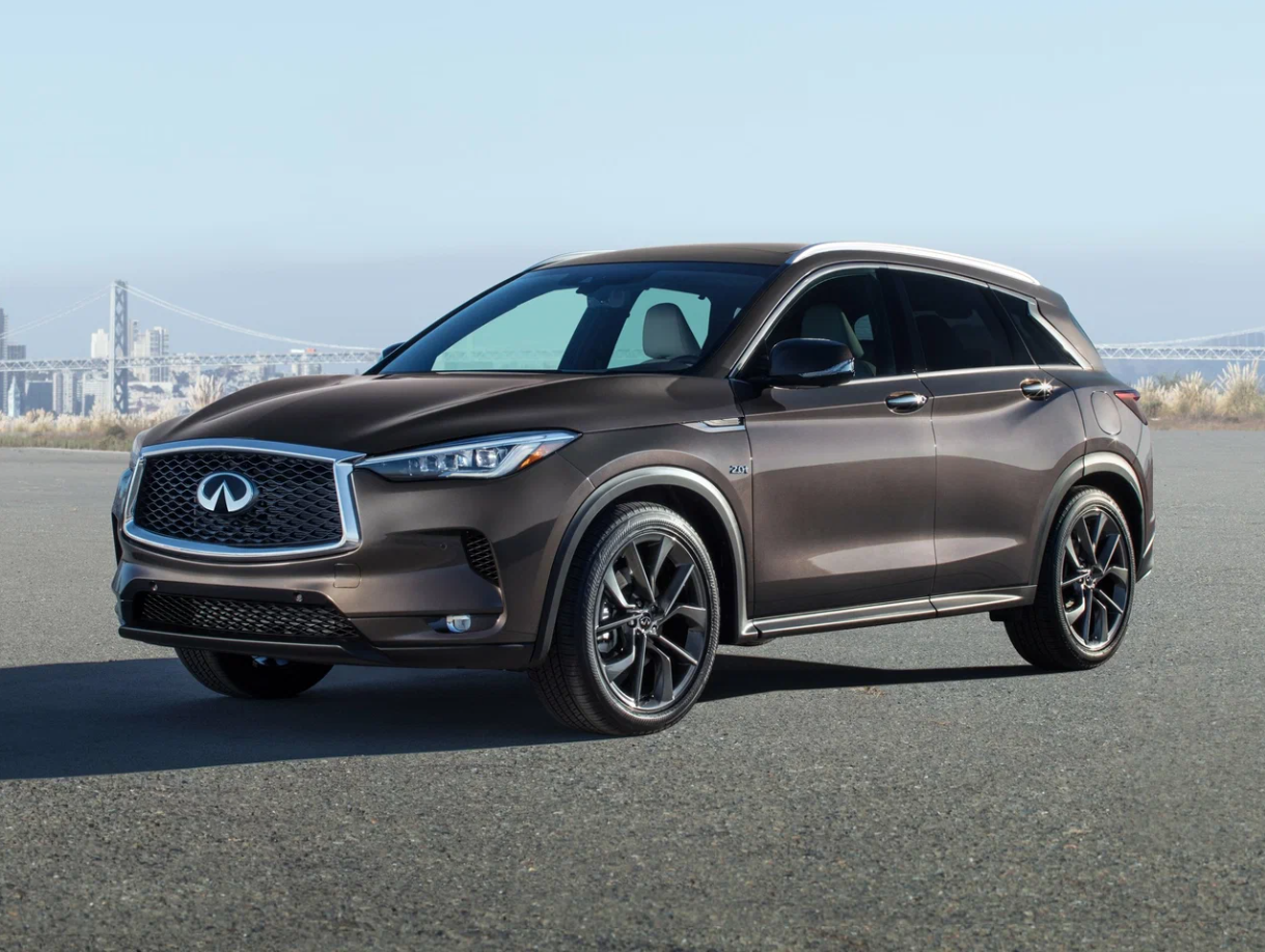 INFINITI QX50 II 5D - стекло лобовое акуст+ДД+ обогрев стеклоочистителей+VIN+Молд от AGC